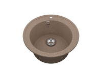 Мойка Vigro VG104 (505*505*210) терракотовый