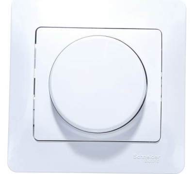 Светорегулятор Schneider Glossa 134 белый