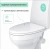 Унитаз-компакт Gesso W101 Home de Luxe косой выпуск Унитаз-компакт Gesso W101 Home de Luxe косой выпуск