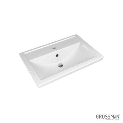 Тумба Grossman Флай-60 дуб сонома/серая (под раковину Фостер-60)