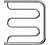Полотенцесушитель водяной Point Фокстрот PN25556Р 500*600 полка хром