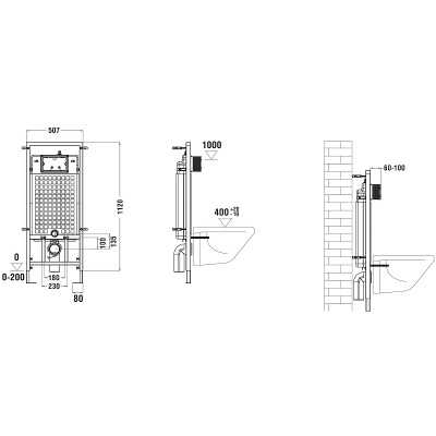 Комплект инсталяция+унитаз+кнопка WW Marberg507+Merzbach004+Marberg507RD																						