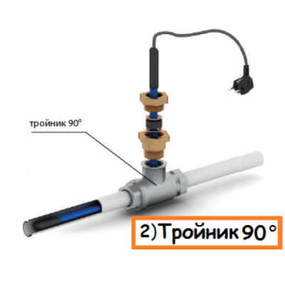 Комплект для обогр труб Aura FS Inside 10-8 в трубу