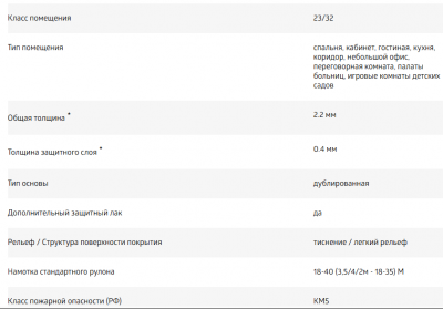 Линолеум Juteks Forward Toledo 14  2.5м