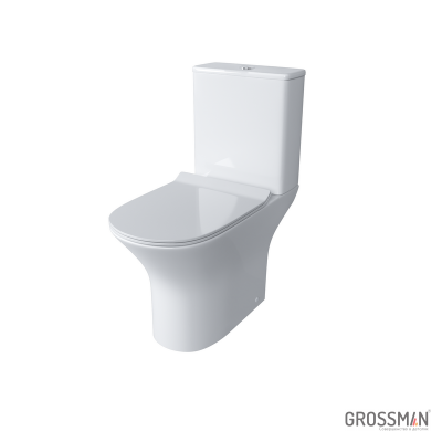 Унитаз-компакт Grossman CLASSIC GR-4465S напольный безободковый