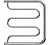 Полотенцесушитель водяной Point Фокстрот PN25554Р 500*400 полка хром