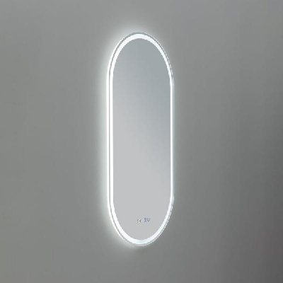 Зеркало Aquanet Монте 45*90 LED овал
