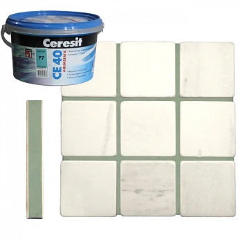 Затирка Ceresit Aquastatic CE40 №77 бирюза 2кг