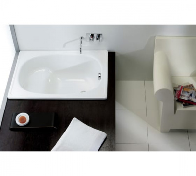 Ванна стальная BLB Europa 120*70 c сиденьем