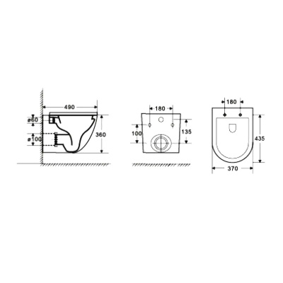 Комплект инсталяция+унитаз+кнопка WW Marberg507+Merzbach004+Marberg507RD																						