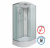 Душевая кабина NG-33094-14R (1000*900*2150) средний поддон матовое