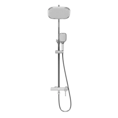 Душевая стойка Grossman GR Alba 500.K35.06.100/000 хром с белым